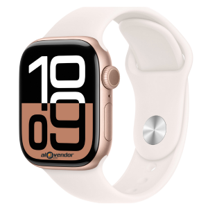 Apple Watch Series 10 Rose Gold with Sport Band Light Blush 42MM GPS