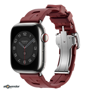Dây Apple Watch Hermes Rouge H Kilim Single Tour chính hãng