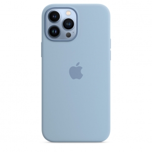 Ốp Silicon iPhone 13 Pro Max Xanh Da Trời MagSafe Replica
