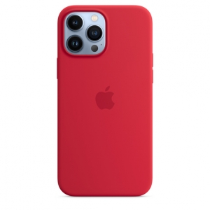Ốp Silicon iPhone 13 Pro Max Đỏ MagSafe Replica