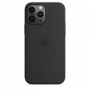 Ốp Silicon iPhone 13 Pro Max Đen Midnight MagSafe Replica