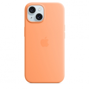 Ốp Silicon iPhone 15 Plus Cam MagSafe Replica