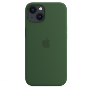 Ốp Silicon iPhone 13 mini Xanh Rêu MagSafe Replica