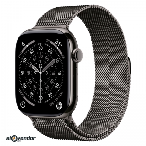 Apple Watch Series 11 46mm Slate Titanium Milanese Loop