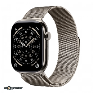 Apple Watch Series 11 42mm Natural Titanium Milanese Loop