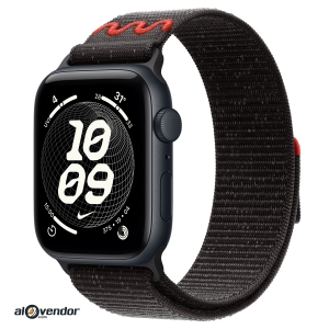 Apple Watch SE 3 44mm GPS Midnight Black Nike Sport Loop