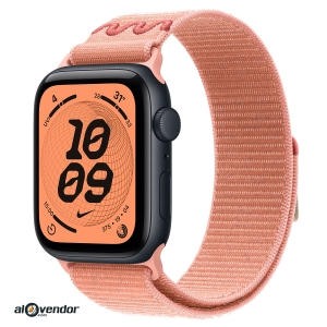 Apple Watch SE 3 44mm GPS Alpenglow Pink Nike Sport Loop