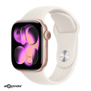 Apple Watch Series 11 42mm GPS Viền Rose Gold Dây Cao Su Ánh Sao