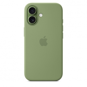 Ốp lưng Silicon iPhone 17 Xanh Matcha Replica