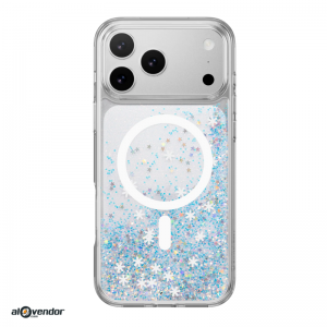 Ốp Lưng iPhone 17 Pro Max SwitchEasy Starfield 3D Glitter MagSafe