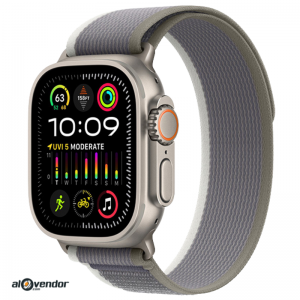 Dây Apple Watch Ultra Trail Loop Green Gray chính hãng