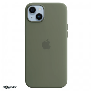 Ốp Lưng Silicon iPhone 14 Plus Xanh Olive Replica