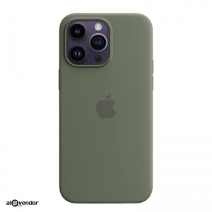 Ốp Silicon iPhone 14 Pro Max Xanh Olive Replica