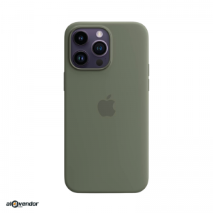 Ốp Silicon iPhone 14 Pro Xanh Olive Replica
