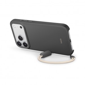 Ốp iPhone 17 Pro Max Kickstand MagSafe Xám Granite Replica