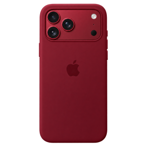 Ốp Lưng Silicon MagSafe iPhone 18 Pro Max Đỏ Cherry chính hãng