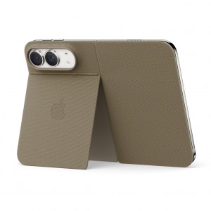 Bao iPhone Duo Folio Chính Hãng Nâu Xám 
