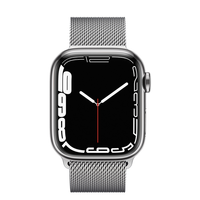 Apple Watch Series 7 41MM Stainless Steel Milanese Loop
