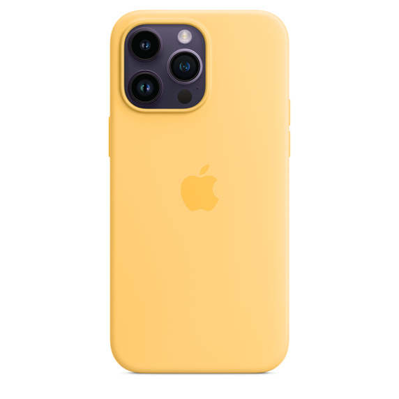 iPhone 14 Pro Max Silicone Case with MagSafe - Sunglow