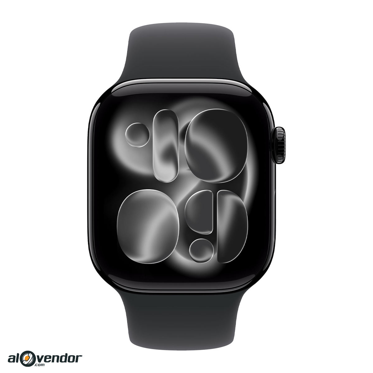 Apple Watch Series 11 42mm GPS Viền Jet Black Dây Cao Su Đen