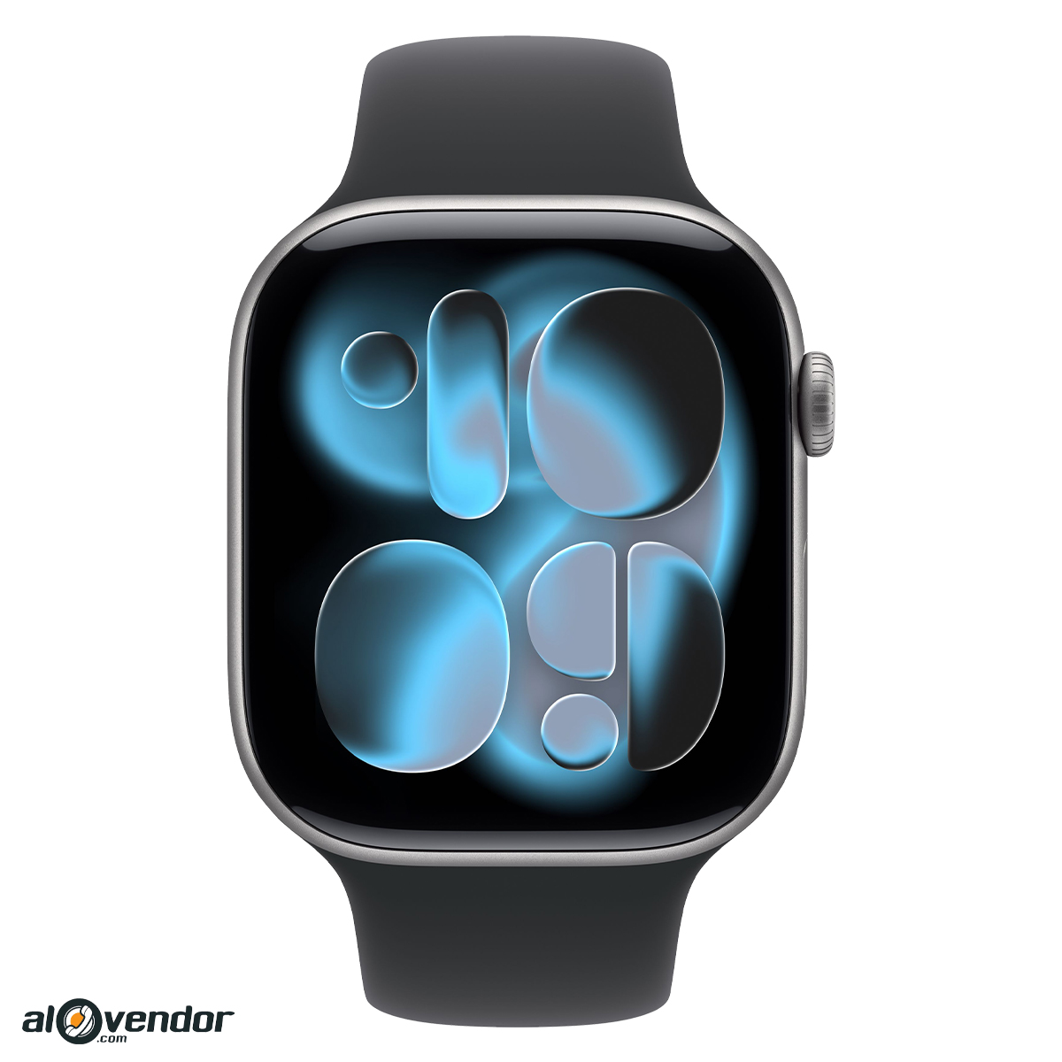 Apple Watch Series 11 46mm GPS Viền Grey Dây Cao Su Đen